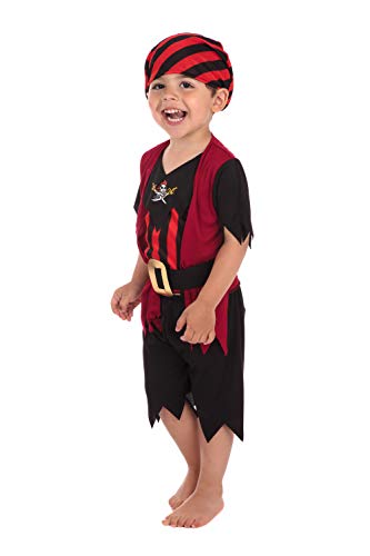 Pirate - Disfraz niño, talla 2-3 años (CC019)