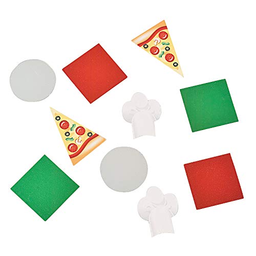 Pizza Party Confeti (2 onzas) – Decoración de fiesta – 1 pieza