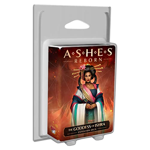 Plaid Hat Games - Ashes Reborn The Goddess of Ishra Expansion - Card Game - Expansion - Ages 14+ Years - 2 Player Game - English Version