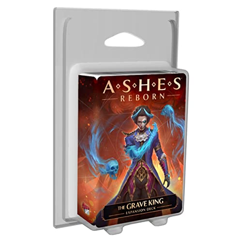 Plaid Hat Games - Ashes Reborn The Grave King Expansion - Card Game - Expansion - Ages 14+ Years - 2 Player Game - English Version