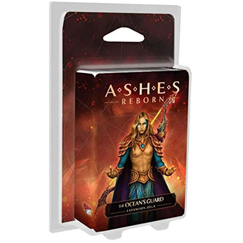 Plaid Hat Games - Ashes Reborn The Ocean’s Guard Expansion - Card Game - Expansion - Ages 14+ Years - 2 Player Game - English Version