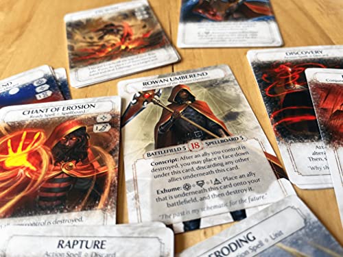 Plaid Hat Games - Ashes Reborn The Scholar of Ruin Expansion - Card Game - Expansion - Ages 14+ Years - 2 Player Game - English Version