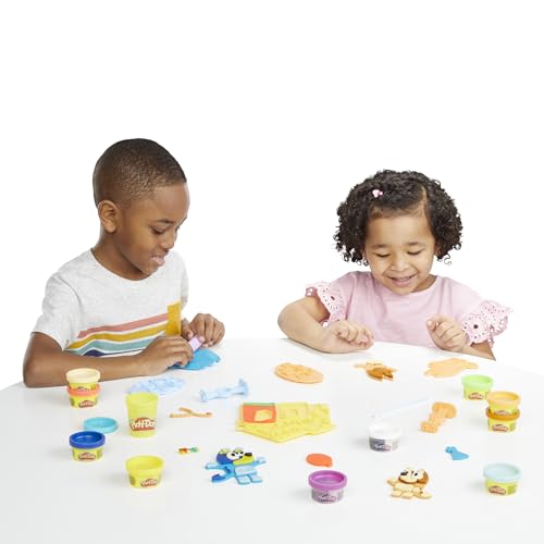 Play-Doh - Los Disfraces de Bluey - Set de Juego con 11 Botes