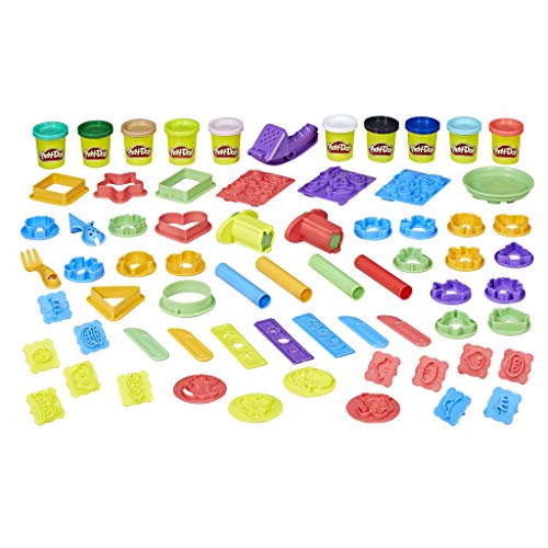 Play-Doh Set Imagina Y CREA & Pack Botes Brillantes (Hasbro A5417EU9)