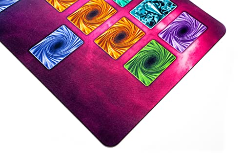 PLAYMATS Playmat, Card Game, Yu-Gi-Oh, yugioh, Rubber, Minimalist Mat, Color, 24" x 14" / 61 cm x 35,5 cm (K056)