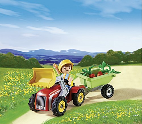 Playmobil Huevos - Niño con Tractor, playset (4943)
