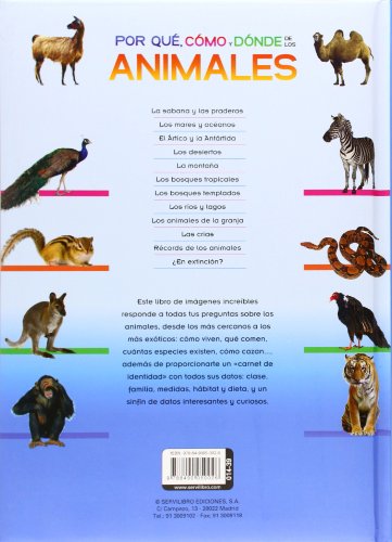 Por qué, cómo y dónde de los animales (GRAN LIBRO DEA)