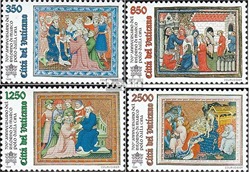 Prophila Collection Vatikanstadt 1167-1170 (Completa.edición.) 1996 Marco Polo (Sellos para los coleccionistas)