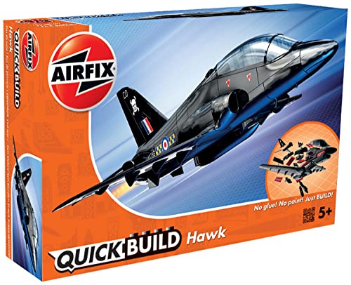 Quickbuild Airfix - Kit de construcción, avión BAE Hawk (Hornby CJ6003)