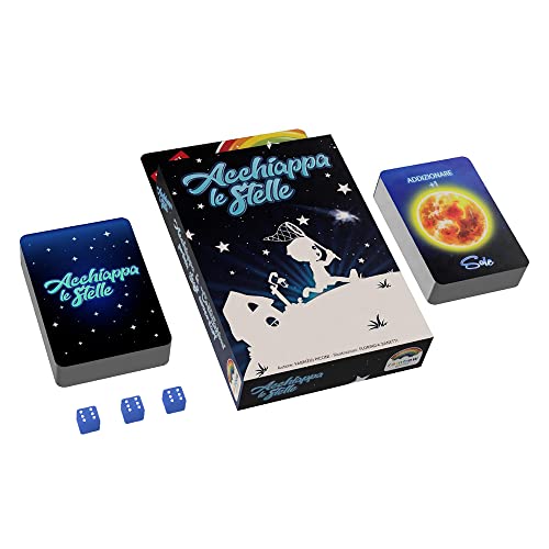 Rainbow Games - Atrapador de estrellas - Captura las constelaciones del Zodíaco antes que tus oponentes - Juego de mesa familiar - Niños a partir de 6 años - Juego de cartas portátil