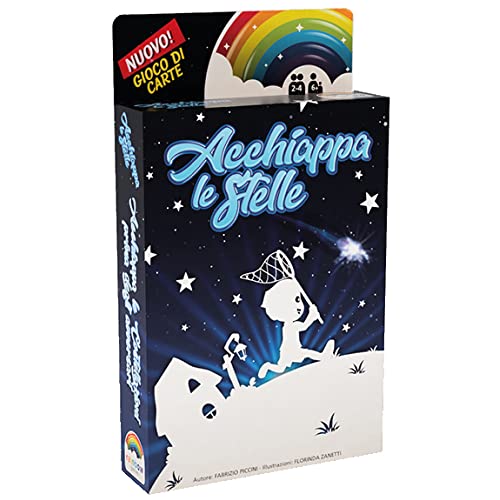 Rainbow Games - Atrapador de estrellas - Captura las constelaciones del Zodíaco antes que tus oponentes - Juego de mesa familiar - Niños a partir de 6 años - Juego de cartas portátil