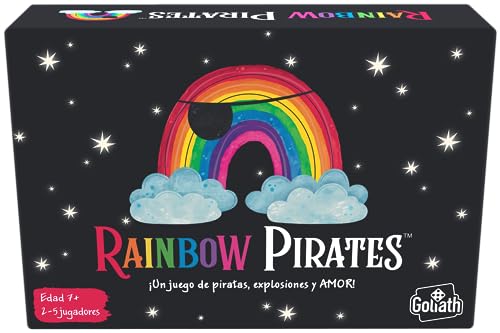 Rainbow Pirates - Juego de Cartas, Juego de Fiesta, 2-5 Jugadores, 7+ Años, Edición en Español