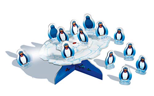 Ravensburger-20576 Juegos de Viaje Penguin Pile Up para niños a Partir de 4 años (20576)