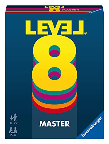 Ravensburger 20868 – Nivel 8 Master, la versión Maestra del Juego de Cartas para 2-6 Jugadores a Partir de 10 años