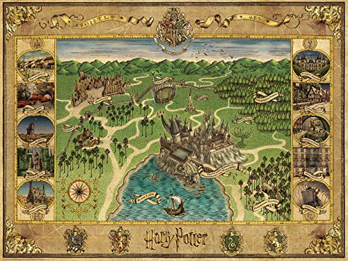 Ravensburger - Mapa de Hogwarts