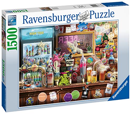 Ravensburger - Puzzle Cerveza artesanal, rey de los animale, 1500 Piezas, Puzzle Adultos