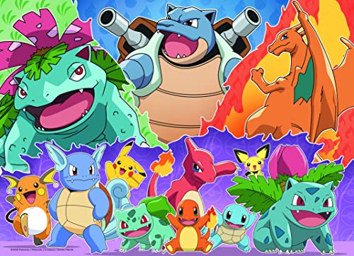 Ravensburger - Puzzle Pokémon, Colección 4x100 Bumper Pack, 4 Puzzle de 100 Piezas, Puzzle para Niños, Edad Recomendada 5+ Años