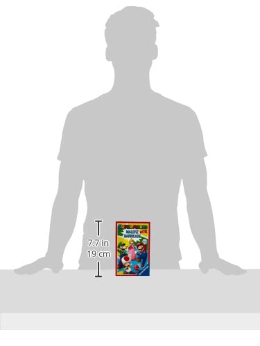 Ravensburger - Super Mario, Malefiz Barricade, Formato Compacto, 2-4 Jugadores, Edad Recomendada 6+, 20910 1
