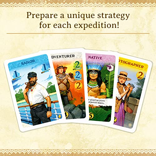 Ravensburger The Quest for El Dorado - Juegos de Mesa de Estrategia para Adultos y niños a Partir de 10 años, de 2 a 4 Jugadores