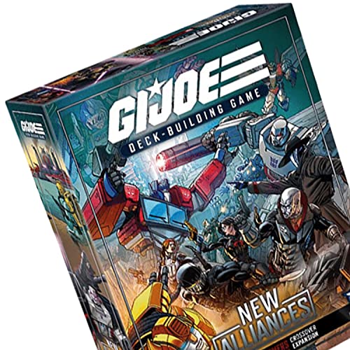 Renegade Game Studios G.I. Joe Deck-Building Game: New Alliances,A Transformers Crossover Expansion, Cooperative Deck-Building Game, Take On The Role of A Pony, 1-4 jugadores, 30-70 minutos