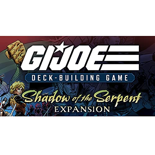 Renegade Game Studios G.I. Joe Deck-Building Game: Shadow of The Serpent Expansion - A partir de 13 años, 1-4 jugadores 30-70 minutos, expansión del juego de construcción de mazos