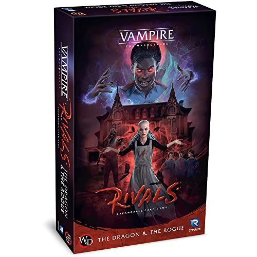 Renegade Games Studios Vampire: The Masquerade Rivals Juego de cartas expandible The Dragon & The Rogue Expansion - A partir de 14 años, 2-4 jugadores, 30-70 minutos
