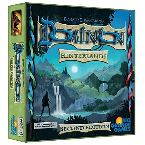 Rio Grande Games Dominion: Hinterlands 2ª edición Expansion - Edades 14+, 2-4 jugadores, 30 minutos (RIO623)