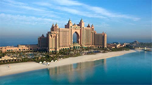 Rompecabezas 1000 piezas Atlantis The Palm Dubai Resort Hotel Sea Diy Art para adultos adultos