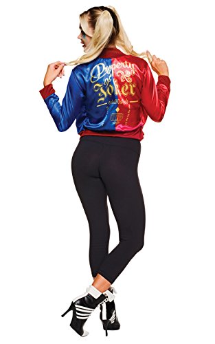 Rubie's Disfraz oficial de Harley Quinn para adolescente, disfraz de villano de Halloween de DC Comics