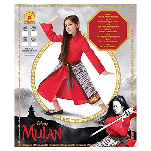 Rubie's Disney Mulan Live Action Disfraz, color edad media 5-6 años, medium 5-6 años (300828M)
