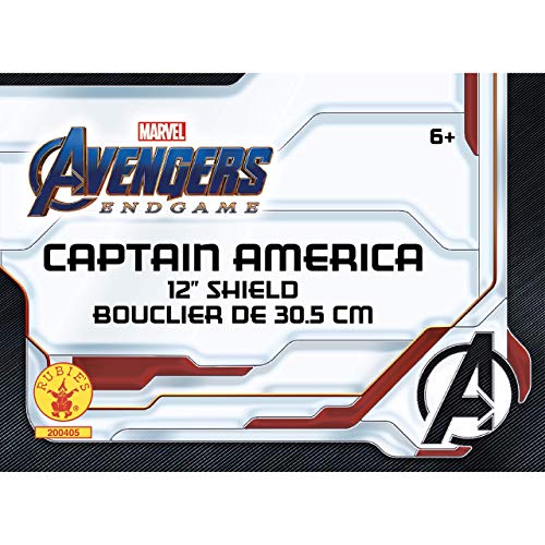 Rubies Escudo Capitán América Endgame para niños y niñas, Accesorio infantil, Oficial Marvel, Avengers para cumpleaños, navidad, regalos