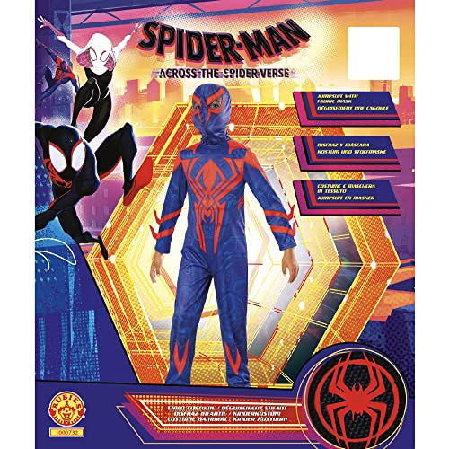 Rubies Spiderman 2099 Classic Inf, Disfraz Niños, Multicolor, 9-10 Años