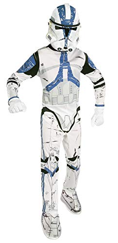 Rubies Star - Disfraz de Star Wars Trooper para niño, talla M (882010_M)