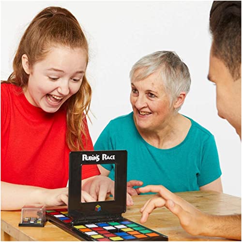 Rubik's, Cubo de Rubik el Original, Race Game el clásico Juego de Mesa de Combinaciones de Colores, Cabeza de Ritmo rápido, Rompecabezas para Adultos, 8+ (Spin Master 6062614)