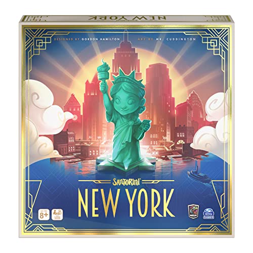 Santorini New York, Strategy Board Game, for Adults and Kids Ages 8 and up