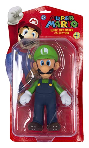SCUTES DELUXE Together Plus Super Mario Super Size Figure Collection - Figura de 23 cm (Luigi)