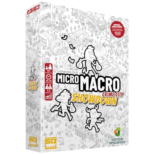 SD GAMES Juego De Mesa Micro Macro. Showdown