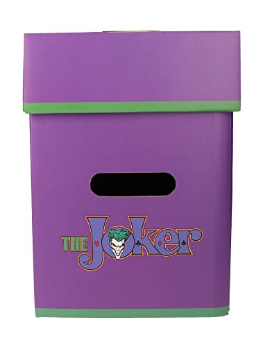 SD TOYS - The Joker, Caja con Tapa para Cómics, Violeta, 22 x 30 x 41 cm