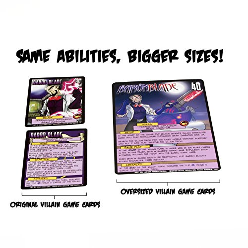 Sentinels of the Multiverse: Oversized Villain Character Cards Game by Greater Than Games