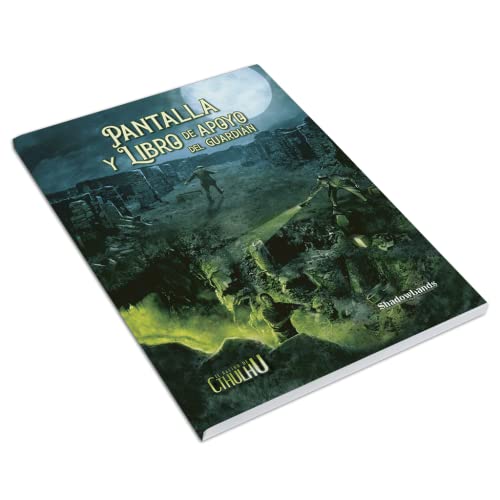 Shadowlands Ediciones - Libro de Guardian y Pantalla para el Rastro de Cthulhu, el Juego de rol - Expansión en Español