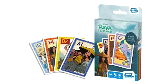 Shuffle Juego de Cartas Fun Raya (versión española) - Baraja de Cartas con 4 Juegos de Snap, Familias, Parejas y Juego de Acción, 108611792