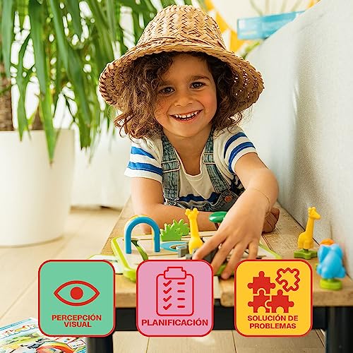 Smart Games - Foto Safari | Juegos Infantiles | Rompecabezas Niños | Juegos Educativos Niños 3 Años | Juegos Niños 3 Años O Más | Regalo Niño 3 Años O Más