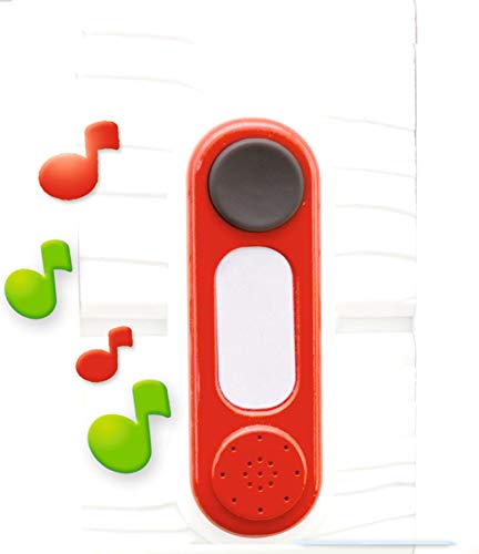Smoby- Timbre Electrónico Casita, Compatible con Modelos de Las Casitas Smoby, para Niños a Partir de 2 años (810912)