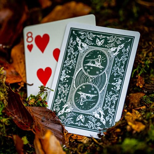 SOLOMAGIA Bonfires Green (Includes Card Magic Course) by Adam Wilber and Vulpine