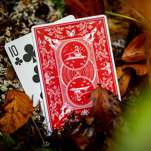 SOLOMAGIA Bonfires Red (Includes Card Magic Course) by Adam Wilber and Vulpine