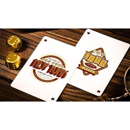 SOLOMAGIA Empire City Manhattan Sunrise Edition Playing Cards