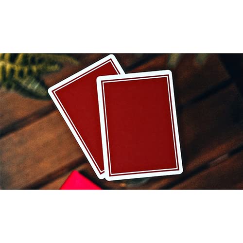 SOLOMAGIA NOC Pro 2021 (Burgundy Red) Playing Cards - Marked