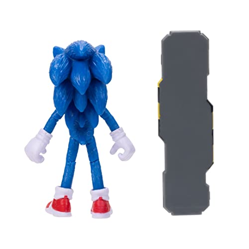 Sonic 2: La película - Figura de acción articulada coleccionable de 10,16 cm (Sonic)
