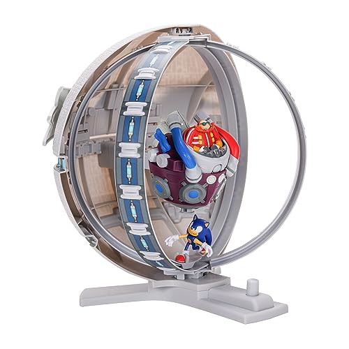 Sonic The Hedgehog - Playset Huevo de la Muerte - Figura Sonic 6 cm - Juguete Niños 3 Años +