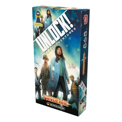 Space Cowboys | Unlock! – Game Adventures: Mysterium | Familiensspiel | Puzzselspiel | 1-6 Jugadores | A Partir de 10+ años | 70 Minutos | alemán